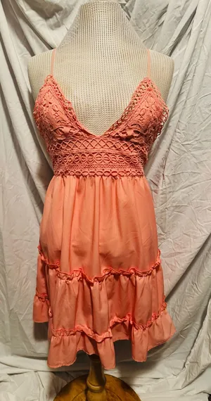Pink Summer dress thumbnail 1