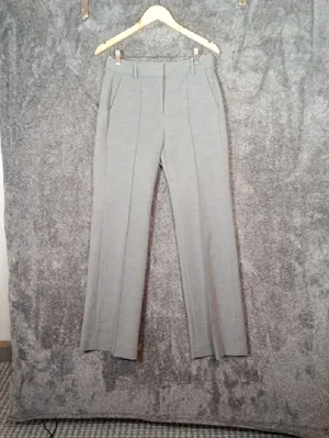 J. Crew Career Viscose Blend Straight Leg Trousers Carreman Designed In Paris 4 thumbnail 3