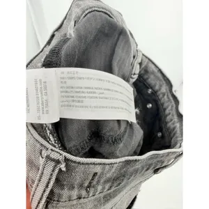 Abercrombie & Fitch Ankle Straight Womens Jeans Sz 26 Gray Y2K Grunge 90s Indie thumbnail 10