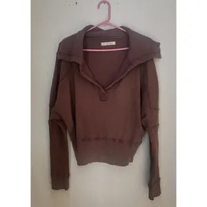 Free People Not So Ordinary Washed Hoodie Pullover Shirt Size S‎ thumbnail 4