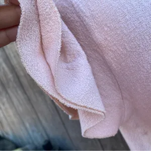 Like New Madewell Blush Pink Cotton Ingrid Dolman Flutter Sleeve T-Shirt Size S thumbnail 11