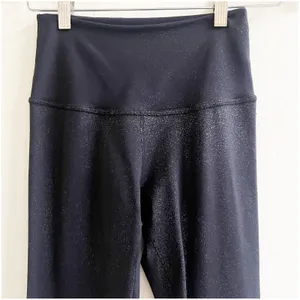 Beyond Yoga High Waisted Metallic Sparkle Leggings Black Women's Size Small thumbnail 7