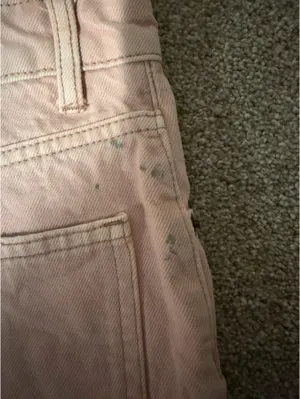 ZARA Light Pink High-Waisted Shorts thumbnail 6