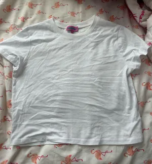 Edikted white tee shirt  thumbnail 1