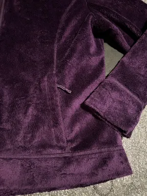 Womens XL Free Country Cozy Heather Plum Purple Butter Pile Fleece ZipUp Jacket thumbnail 6