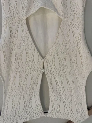 Idyllwind Off White Dress Size Small thumbnail 4