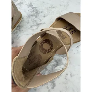*SOREL Shoes Woman’s Size 6 Gold Tan Metallic Ella II Leather Strappy Sandals thumbnail 12