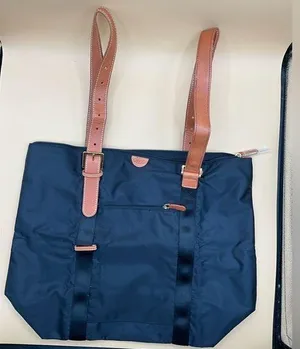 A Very Nice BRICS Large Black Nylon Travel Tote Bag thumbnail 1