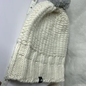 The North Face Unisex Triple Cable Cott Pom Beanie cream One Size thumbnail 9