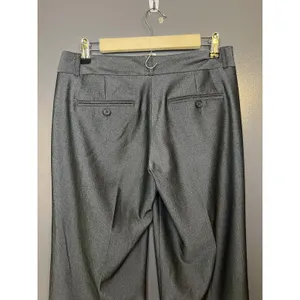 Express Pants Womens 4 Gray Herringbone Bootcut Editor Dress Work Office thumbnail 5