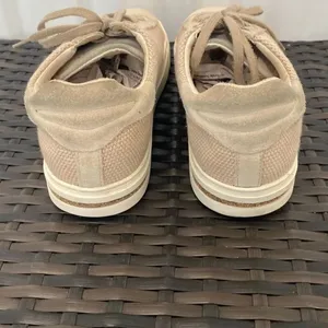 Birkenstock Bend, low canvas, suede sneakers in Sandcastle size 40 thumbnail 6