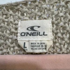 O’Neill Open Front Striped Knit Cardigan Sweater Size Large – Beige/Taupe thumbnail 5
