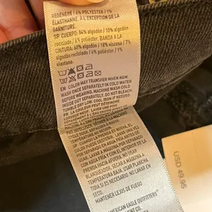 NWT AE AMERICAN EAGLE MOM JEAN BLACK WOMENS SZ 10 Streetstyle Urban Y2k 80s thumbnail 11
