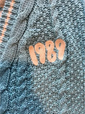 Authentic Taylor Swift 1989 Cardigan thumbnail 3
