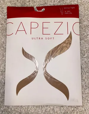 capezio tights size L/XL thumbnail 1
