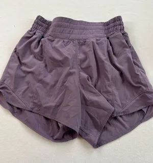 Lululemon Shorts Hotty Hot 4" 4 Purple thumbnail 1
