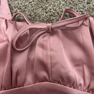 Love Tree pink silk top thumbnail 5