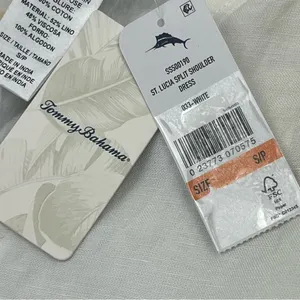 Tommy Bahama St. Lucia Linen-Blend Split-Shoulder Dress White SZ Small NEW *FLAW thumbnail 5