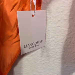 Mango Pop Long Sleeve Orange Bodysuit thumbnail 3