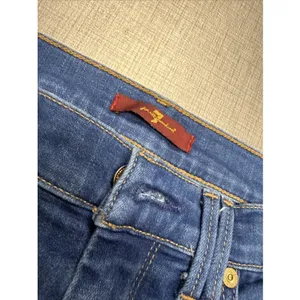 Seven7 Seven For‎ All Women's Blue High Rise Bootcut Flare Denim Jeans Pants Sz 28 thumbnail 2