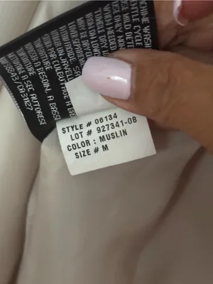 DKNY Muslin Double-Breasted Trench Coat with Belt - Size M‎ - DKNY Style 06134 thumbnail 9