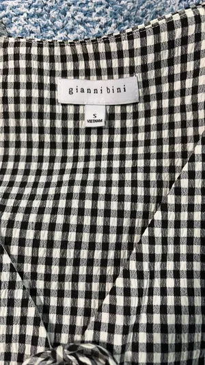 Gianni Bini 2 pc gingham set  thumbnail 5