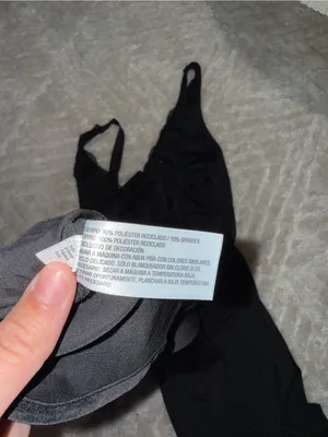 NWOT wild fable Black Lace-Trim Mini Slip Dress thumbnail 5