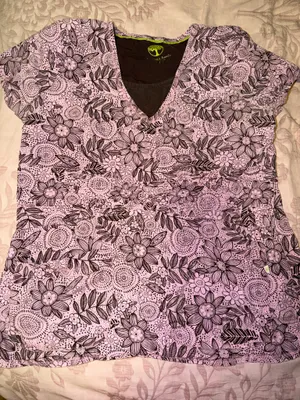 Healing Hands Scrub Top thumbnail 1