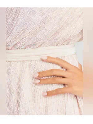 Retrofete Gabrielle Sequin Robe White Mini Dress thumbnail 5