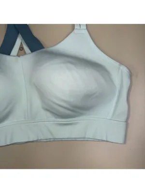 Under Armour Women’s High Impact Sports Bra Mint Racerback Padded Size Large thumbnail 4
