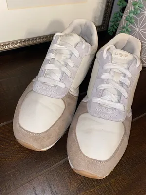 J. Crew Women's Suede Trainer Walking Sneakers Size 8 thumbnail 14