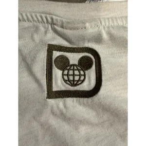 Disney Parks Animal Kingdom 1998 Chip Dale Raglan Graphic Tee White Green‎ 3X thumbnail 7