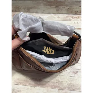 Frye Melissa Crossbody Purse Bag Brown Leather NWT thumbnail 3