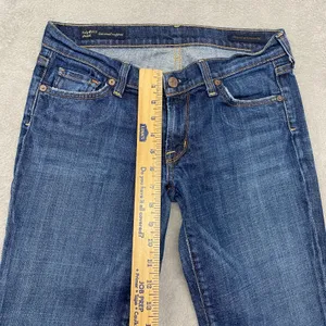Citizens Of Humanity Jeans Womens 28 Blue Kelly 063‎ Low Waist Cropped Denim thumbnail 5