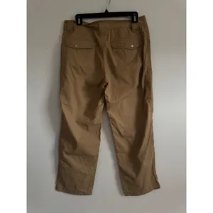 Lauren Ralph Lauren Women's 8 Khaki Utility Capri Pants Cropped Snap Pocket thumbnail 2