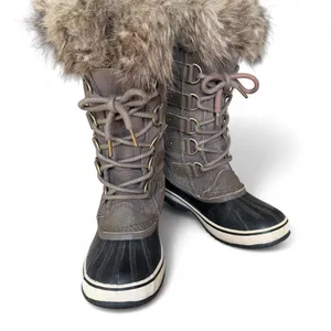 Sorel Women's Grey and Brown Boots thumbnail 1