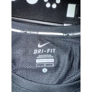Nike Womens Black Dri-Fit Running T-Shirt Size L thumbnail 9