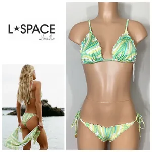 NEW L*SPACE teeny bikini. L-top/S-bottom. Retails $187 thumbnail 13