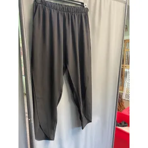 Show Me Your MuMu Pants Women Small Black Wide Leg Elastic Waist Regular Fit B76 thumbnail 5