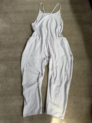 Free People Movement White Jumpsuit – Size L thumbnail 2