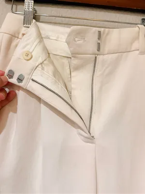 ARITZIA TROUSERS Wilfred women’s size 2 in a ivory pearl color thumbnail 6