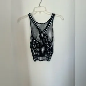 Abercrombie & Fitch Polka Dot Tank Size S Black thumbnail 7