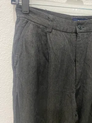 Gap Gray High Waisted Trousers Size 8 thumbnail 4