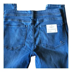 Fidelity Denim Sola Mid Rise Step Hem Ankle Jeans Perfidia Wash NWT Size 28 thumbnail 13