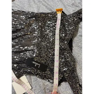 NWT Lulus SZ Small Once in a Lifetime Silver Sequin Off-the-Shoulder Mini Dress thumbnail 6