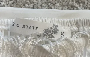 Altard State White Tube Top thumbnail 4