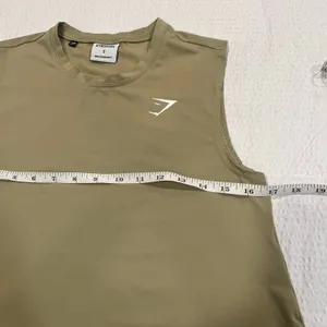 Gymshark tan/beige tank top women small thumbnail 6