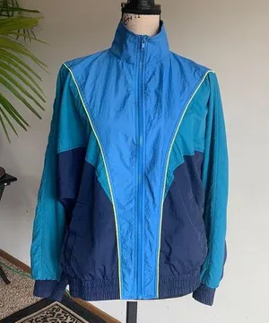 Wild Fable 80’s Windbreaker Blue XS thumbnail 1