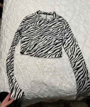 SheIn Zebra Top thumbnail 1