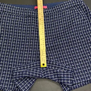 Lilly Pulitzer Tweed Gretchen Preppy Hi Rise Short Navy Fantasy Checkerboard 12 thumbnail 3